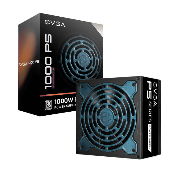 Fuente de Poder EVGA SuperNOVA 1000 P5 80 PLUS Platinum, 24-pin ATX, 135mm, 1000W