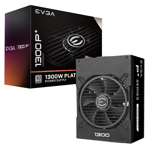 Fuente de Poder EVGA SuperNOVA 1300 P+ 80 PLUS Platinum, 24-pin ATX, 135mm, 1300W