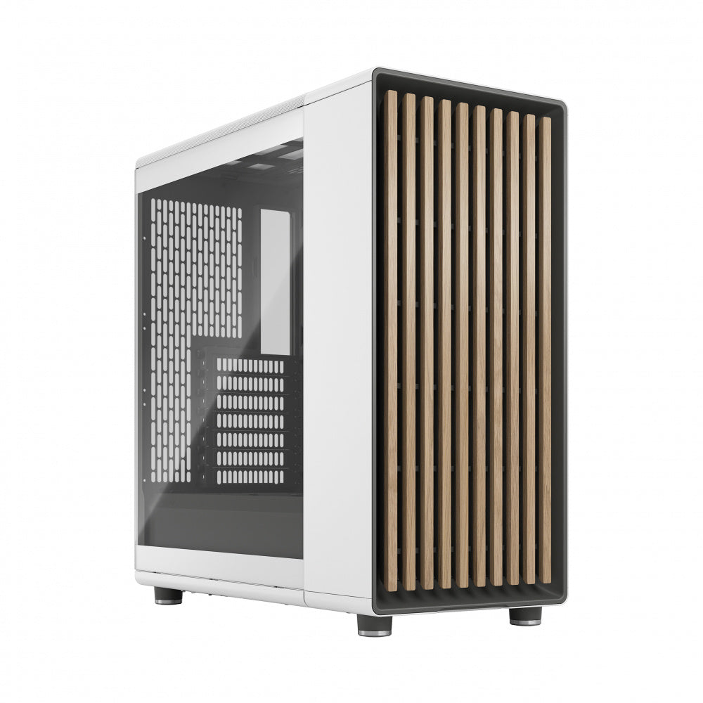 Gabinete Fractal Design North TG - Micro ATX - Blanco