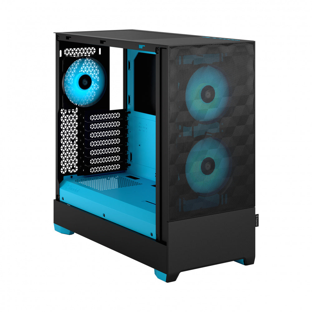 Gabinete Fractal Design Pop Air - ATX - Negro/Azul