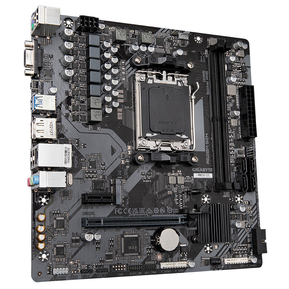 Tarjeta Madre Gigabyte A620M S2H - AM5 - Micro ATX