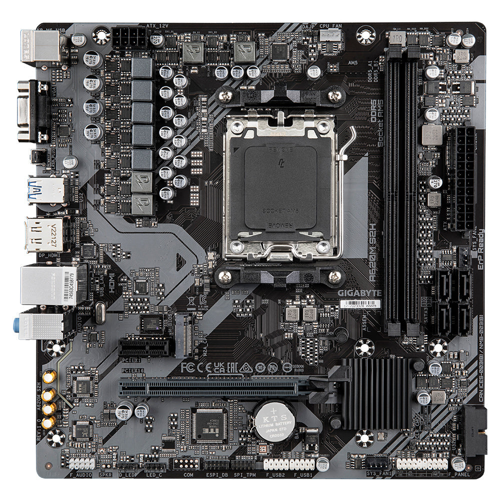 Tarjeta Madre Gigabyte A620M S2H - AM5 - Micro ATX