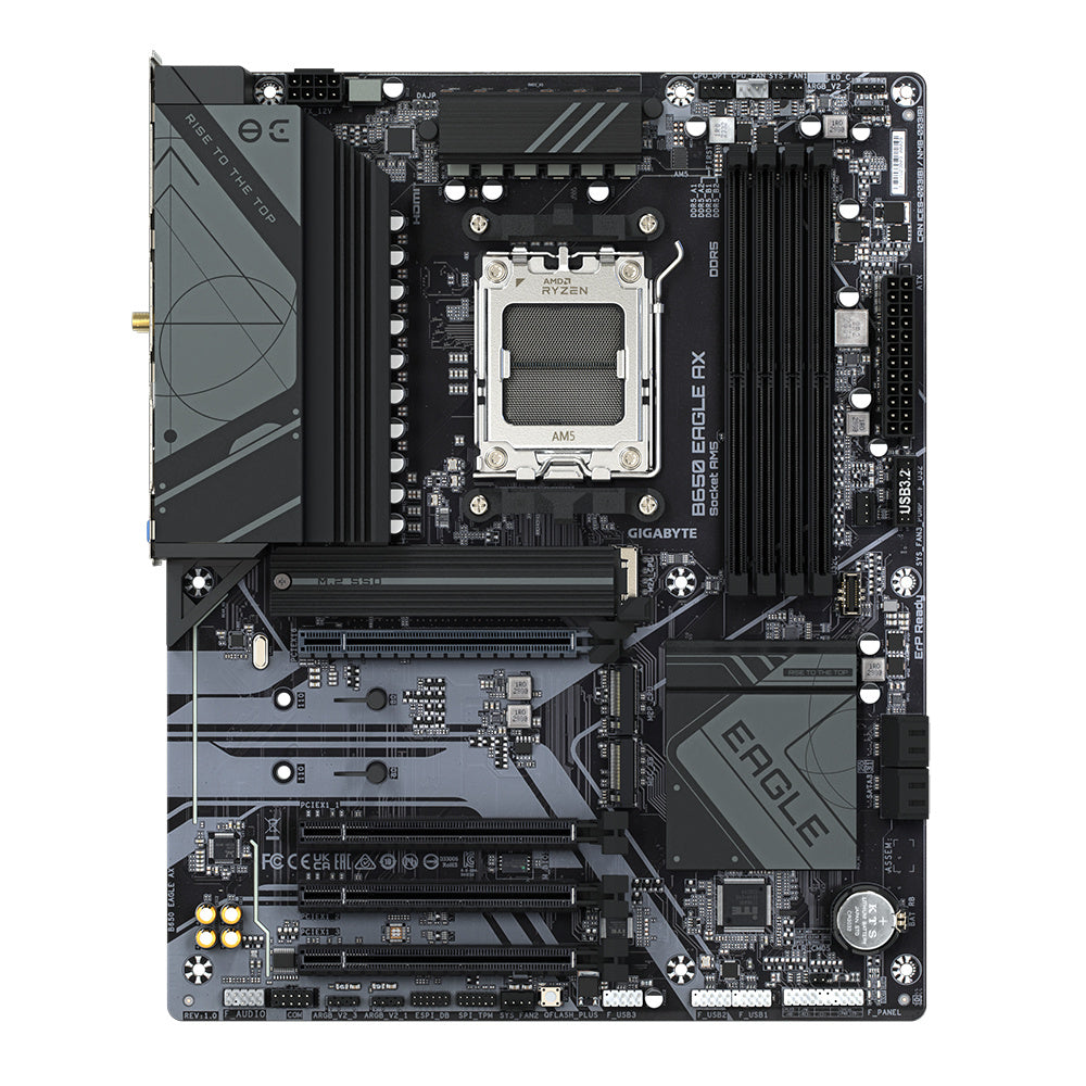 Tarjeta Madre Gigabyte B650 EAGLE AX- S-AM5 - ATX 7600Mhz - 192GB - Compatible con DDR5