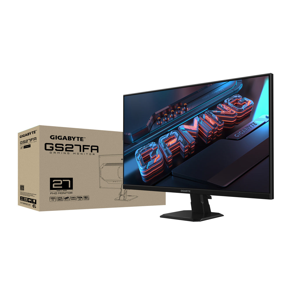 Monitor Gamer Gigabyte GS27FA LED 27" 1920x1080 Full HD 180Hz