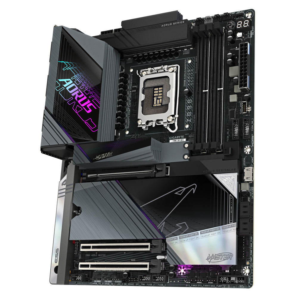 Tarjeta Madre Gigabyte Z890 AORUS MASTER, ATX, LGA 1851, Intel Z890, 256GB DDR5