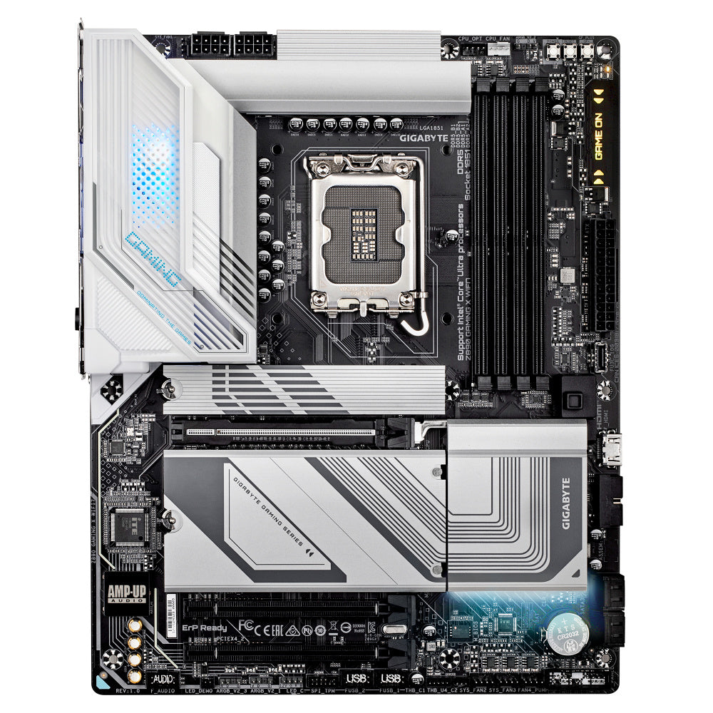 arjeta Madre Gigabyte Z890 GAMING X WIFI7, ATX, LGA 1851, Intel Z890, 256GB DDR5