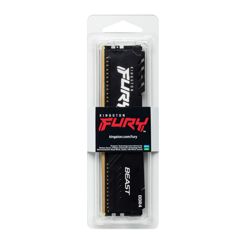 Memoria RAM Kingston FURY BEAST DDR4- 3600MHz- 8GB