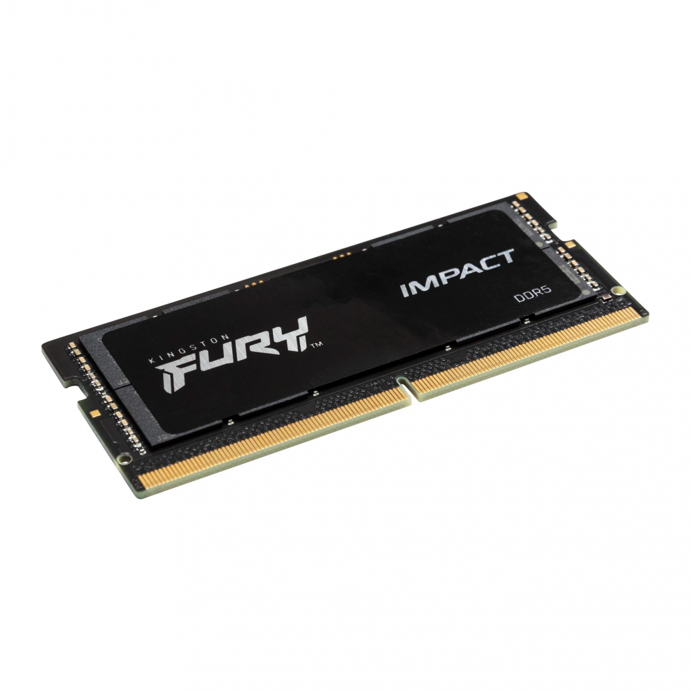 Memoria RAM para Laptop Kingston Fury Impact Black DDR5- 4800MHz- 8GB