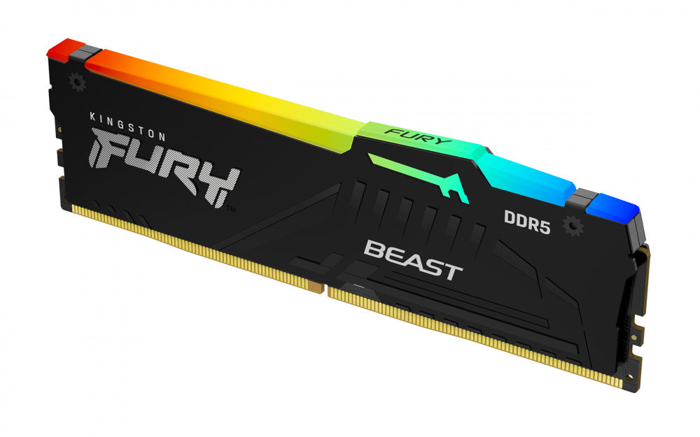 Memoria RAM DIMM Kingston Fury Beast RGB XMP 32GB | DDR5 6000Mhz