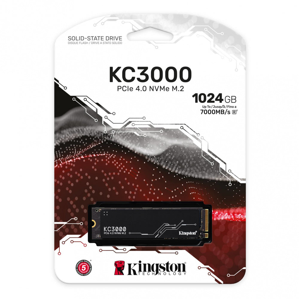 Unidad de estado solido M.2 Kingston KC3000 1TB