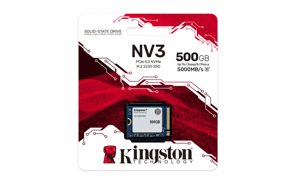 Unidad de estado solido M.2 Kingston NV3SM3 - 500GB