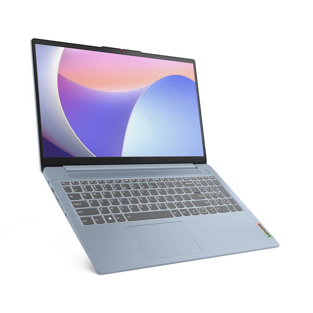 LAPTOP LENOVO IDEAPAD SLIM 3 15IAN8 / CORE I3 N305 1.8GHZ, 8GB, 256GB SSD, 15.6 FHD, COLOR AZUL ESCARCHA, WIN 11 HOME