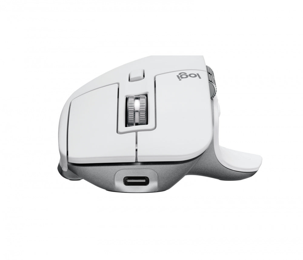Mouse Ergonómico Logitech MX Master 3s Pale Grey, Inalámbrico
