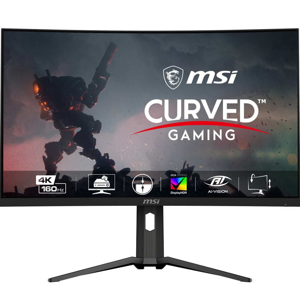 Monitor Gamer Curvo MSI MAG 321CUP LED 31.5", 4K Ultra HD, FreeSync, 160Hz, HDMI, Negro