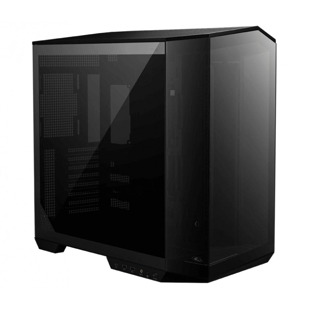 Gabinete MSI MAG PANO 100L PZ con Ventana, Midi-Tower, ATX - Negro (Sin Ventiladores)