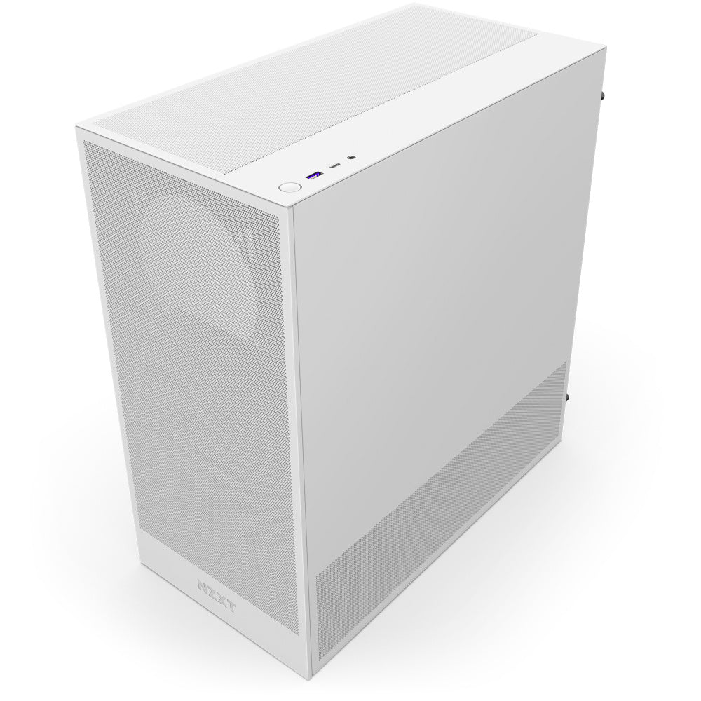 Gabinete NZXT H5 FLOW, Midi-Tower, ATX - Blanco