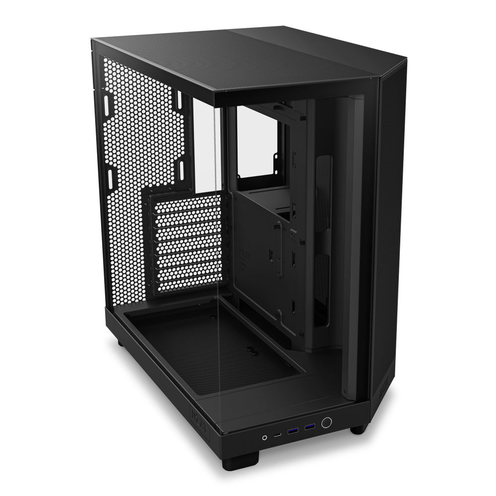 Gabinete NZXT H6 Flow RGB - ATX - Negro