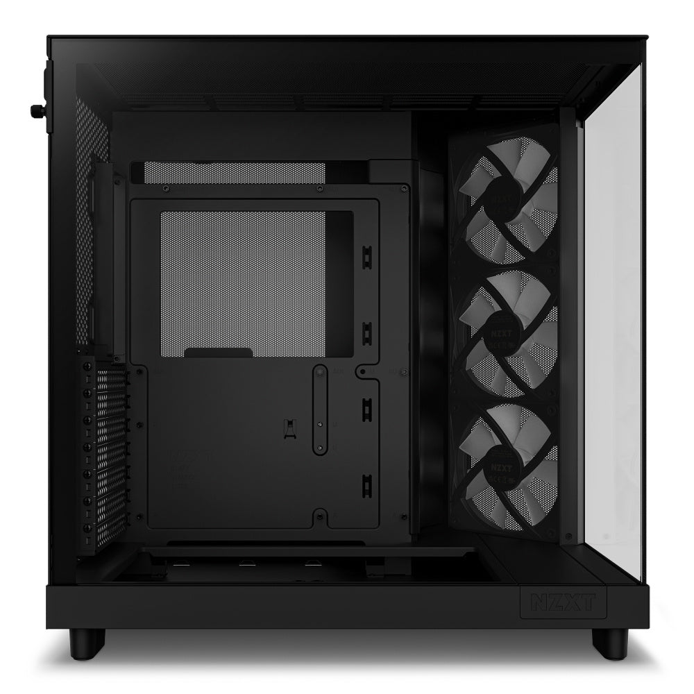 Gabinete NZXT H6 Flow RGB - ATX - Negro