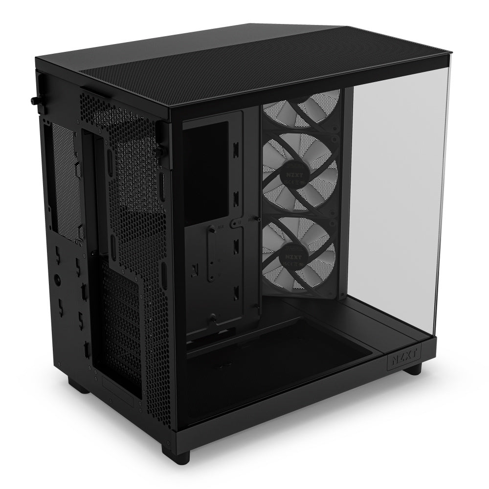 Gabinete NZXT H6 Flow RGB - ATX - Negro