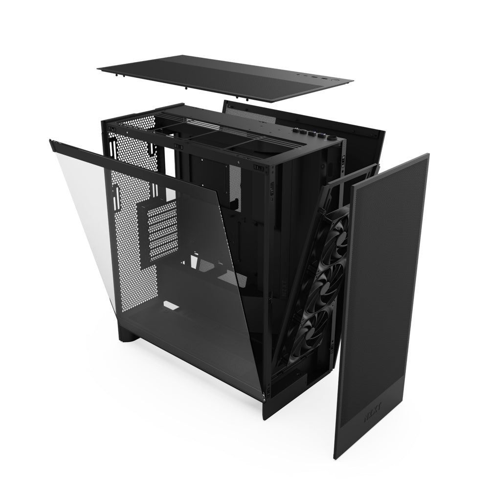 Gabinete NZXT H7 Flow 2024 - E-ATX - Negro