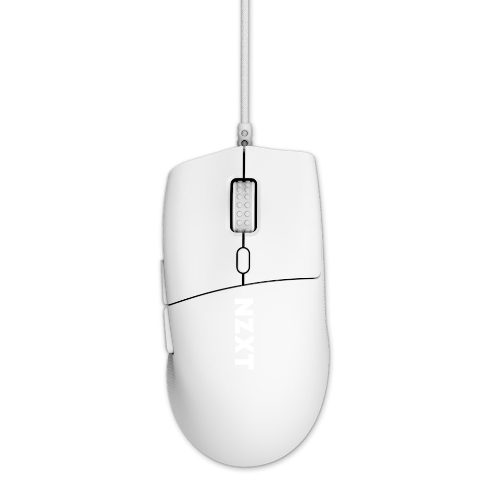 Mouse Gamer NZXT Lift 2 Ergo - Alámbrico - Blanco