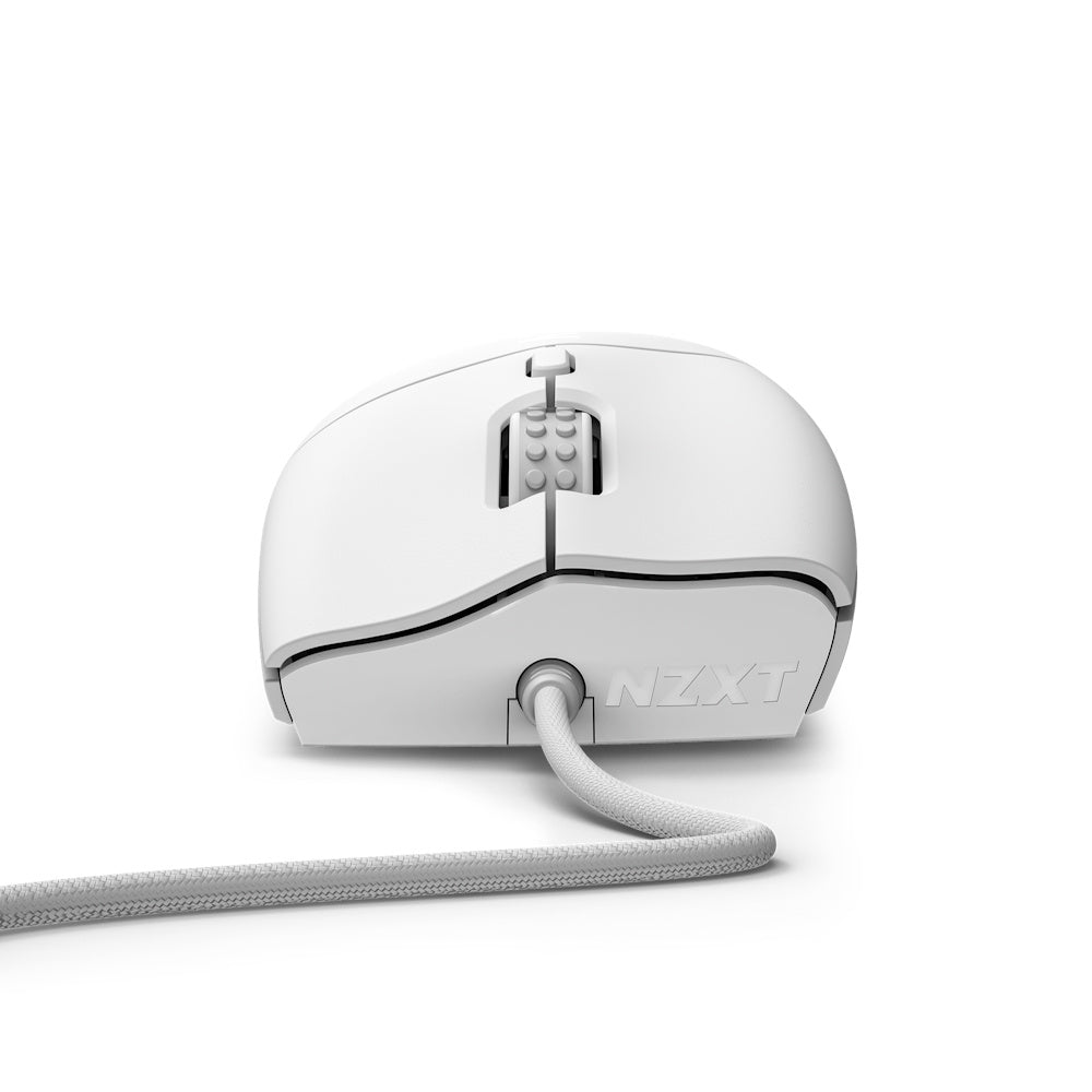 Mouse Gamer NZXT Lift 2 Ergo - Alámbrico - Blanco