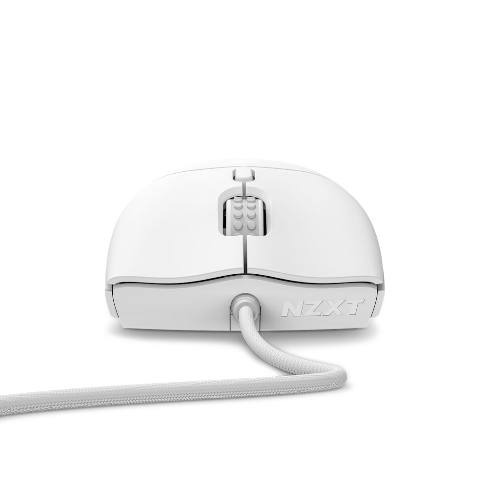 Mouse Gamer NZXT Lift 2 Symm - Alámbrico - Blanco