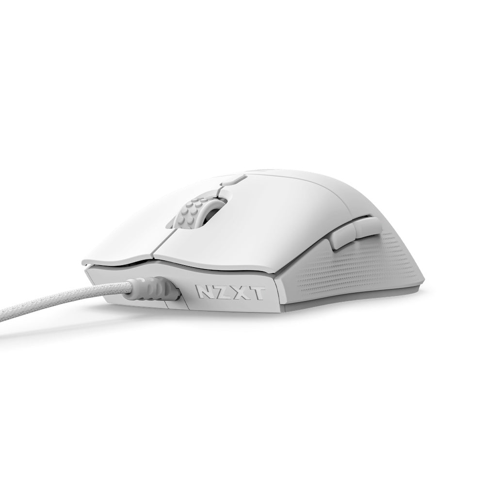Mouse Gamer NZXT Lift 2 Symm - Alámbrico - Blanco