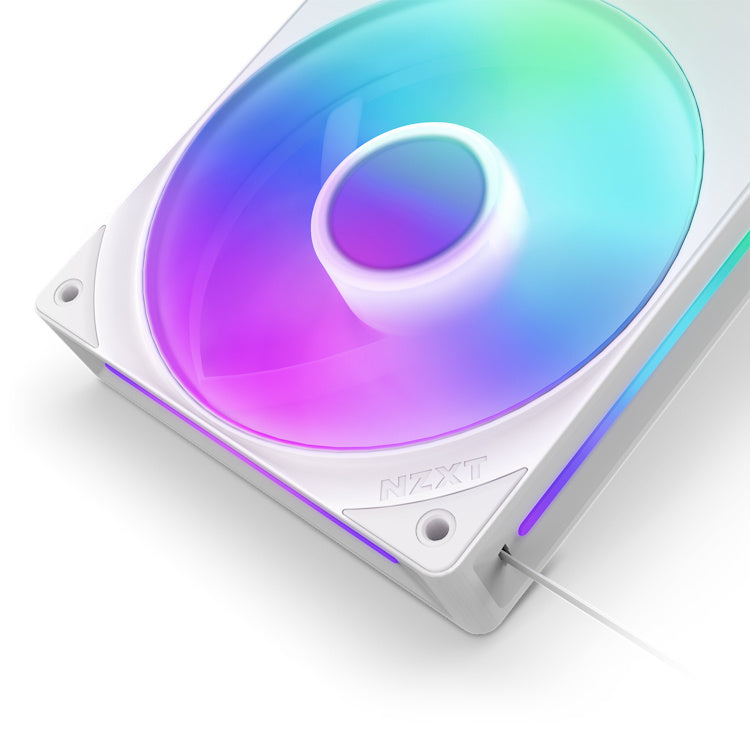 Ventilador NZXT F280 RGB Core 2x 140mm - Blanco