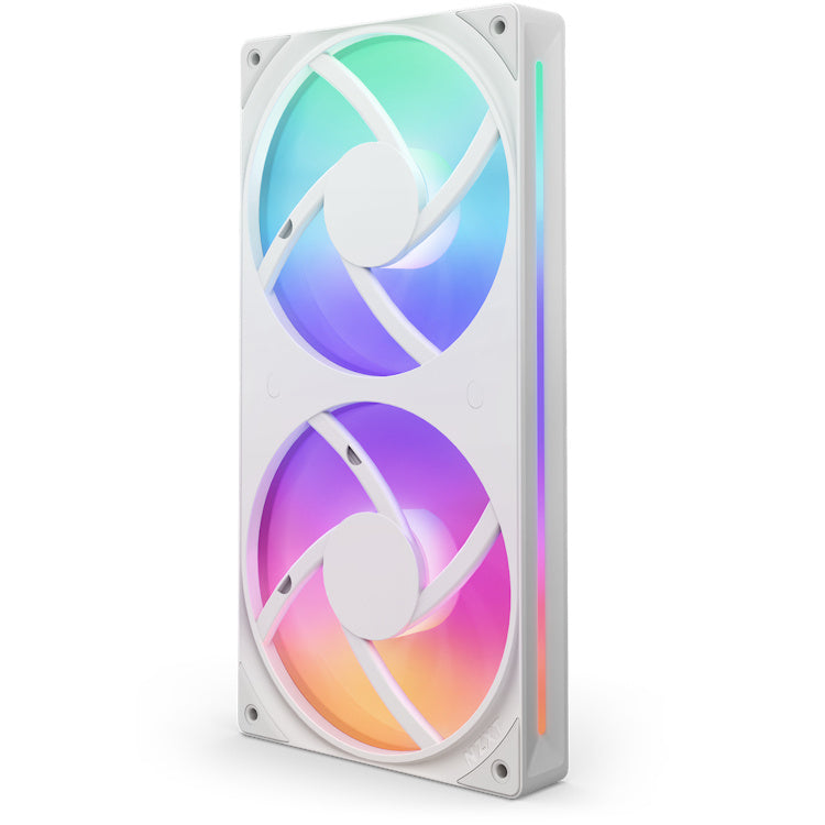Ventilador NZXT F280 RGB Core 2x 140mm - Blanco