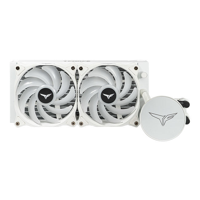 Enfriamiento Liquido AIO Team Group Siren GD240E, 2x 120mm, 600 - 2200RPM, Blanco