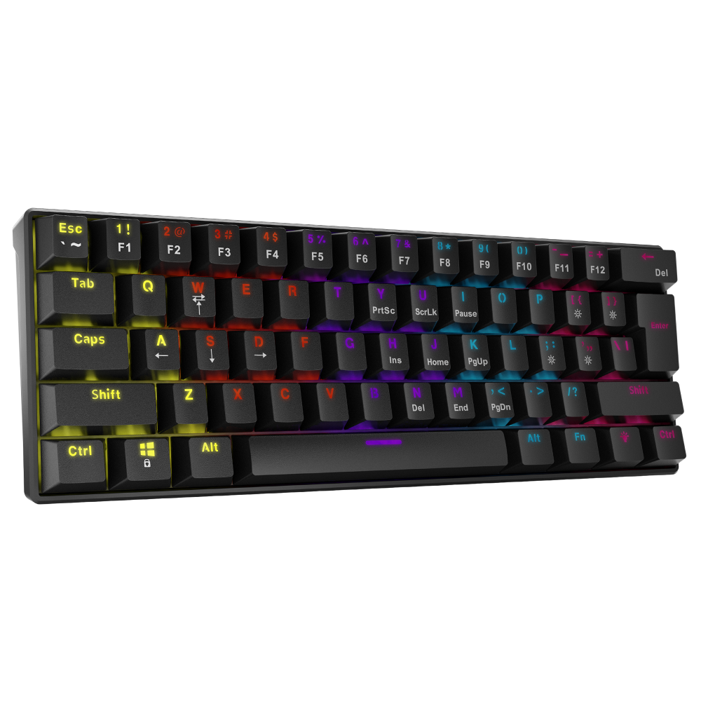 Teclado Mecanico XPG SUMMONER MINI Switch Red  60% RGB Español - Negro