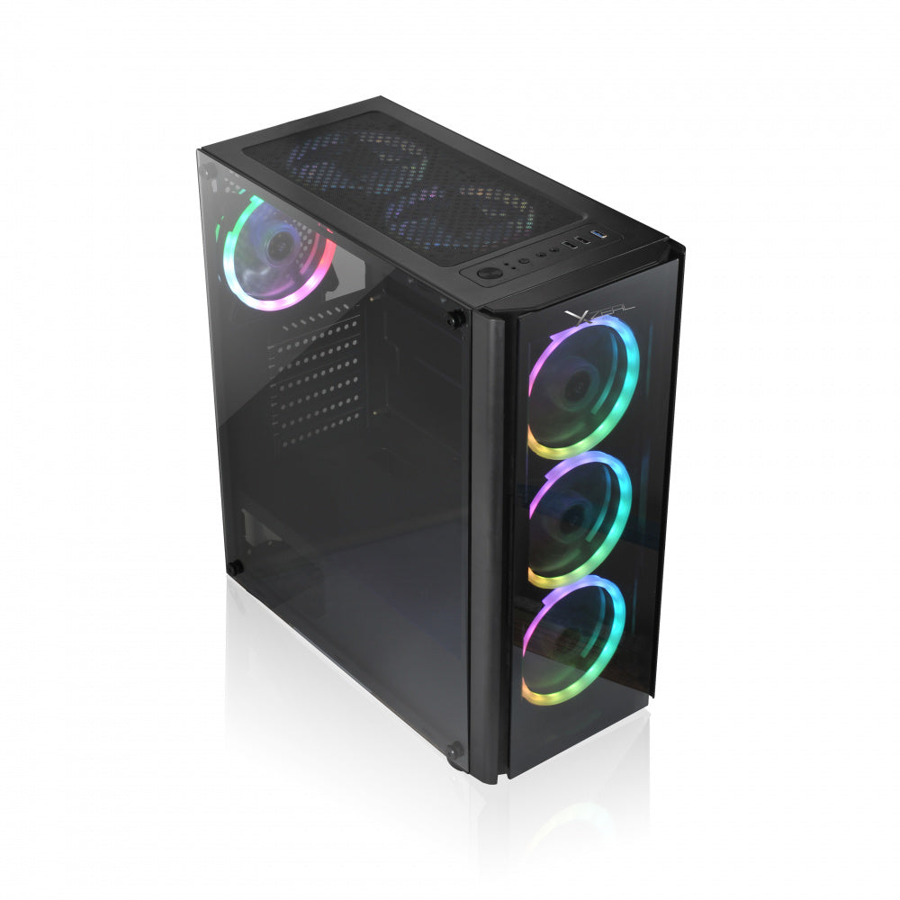 Gabinete Xzeal XZ110 - Micro ATX - Negro