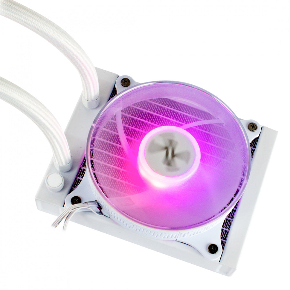Enfriamiento Liquido Xzeal XZ409 para CPU, 120mm - Blanco