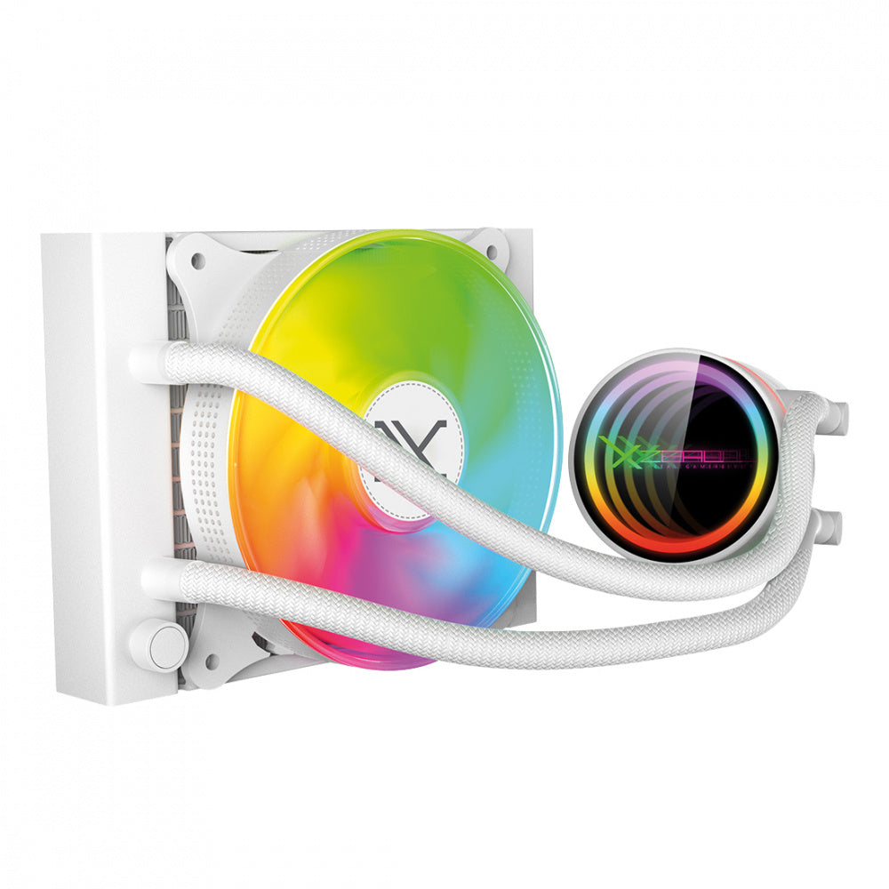Enfriamiento Líquido Xzeal XZ409W ARGB Blanco