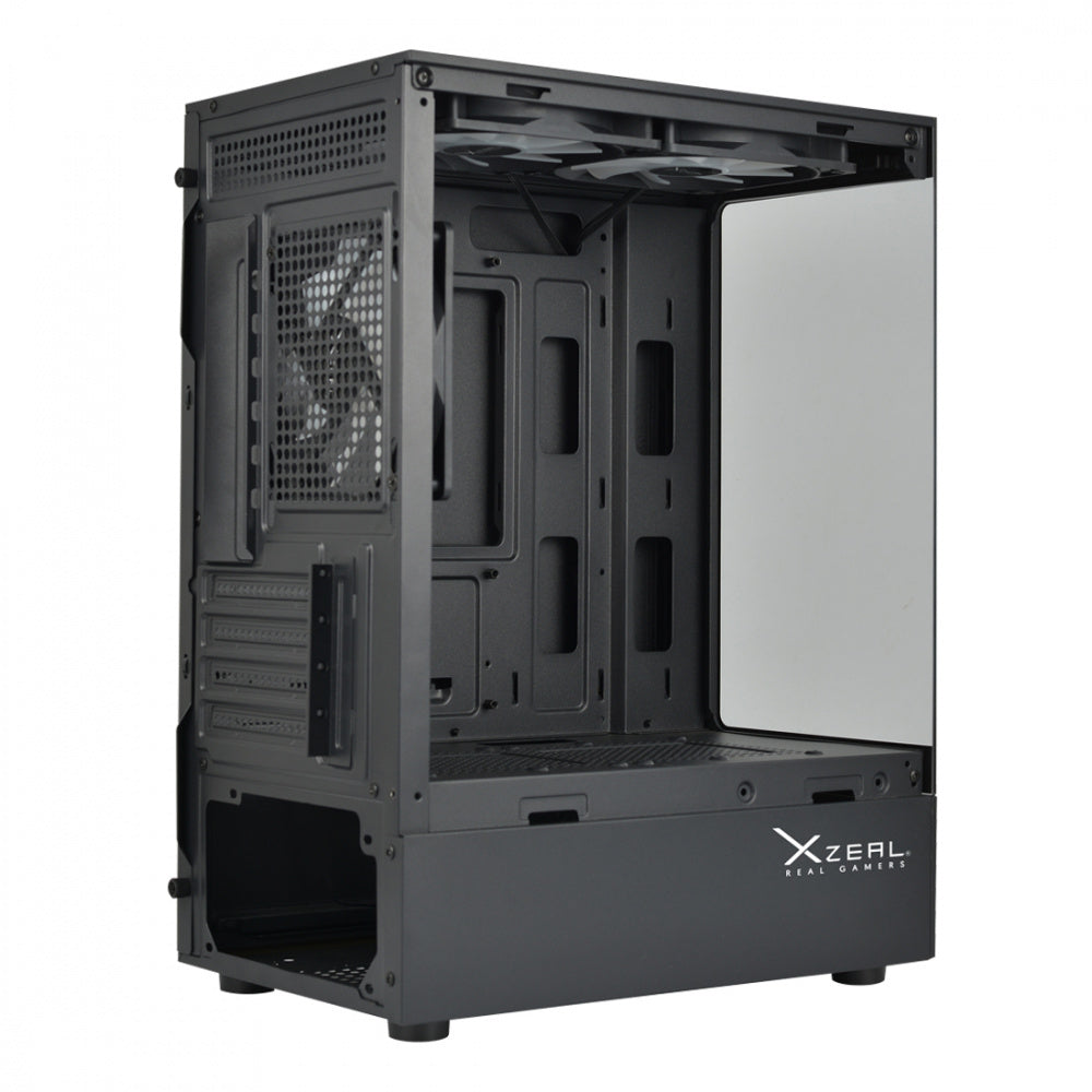 Gabinete XZEAL X-Zynergy- Micro ATX- Negro