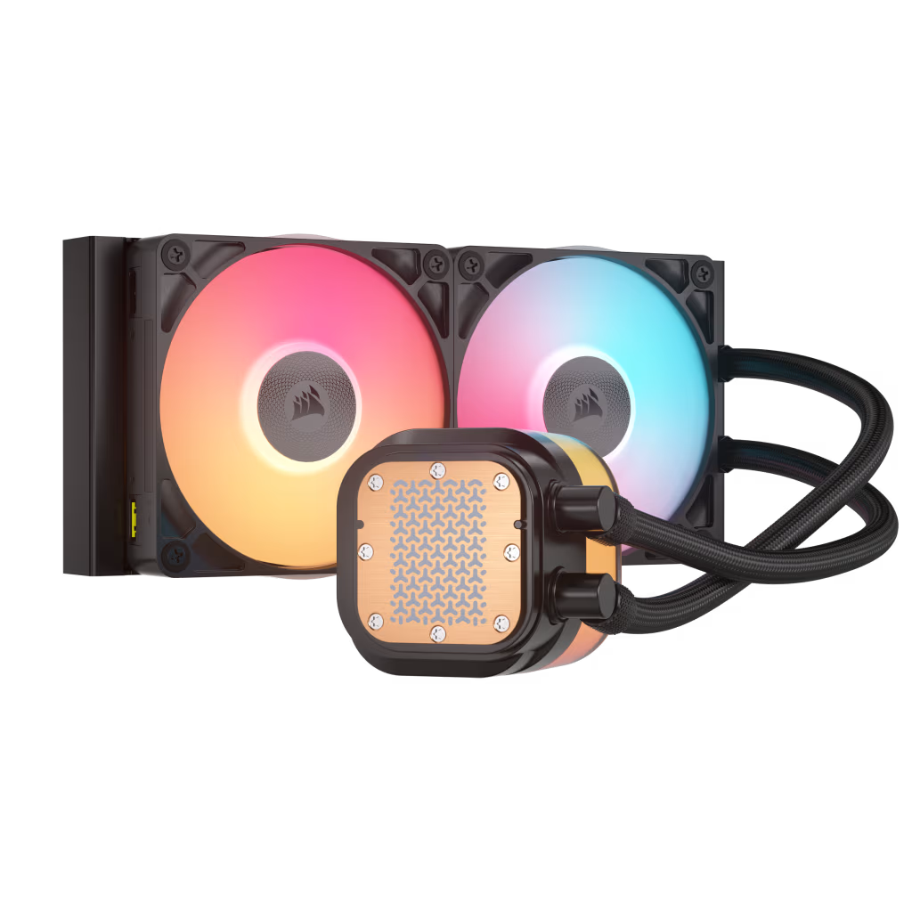 Enfriamiento Liquido Corsair CPU iCUE Link Titan 240RX LCD 240mm Negro
