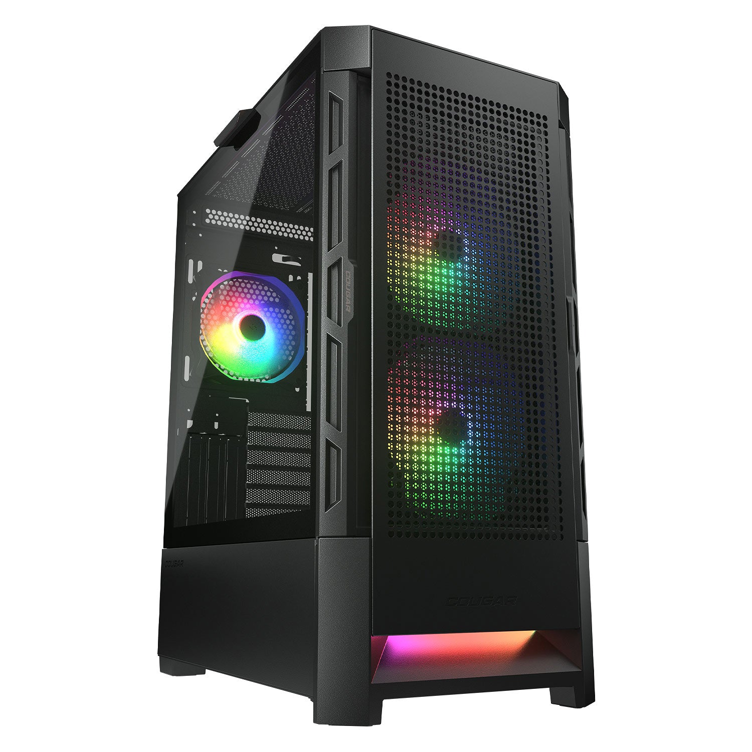 Gabinete Cougar DuoFace RGB - ATX - Negro