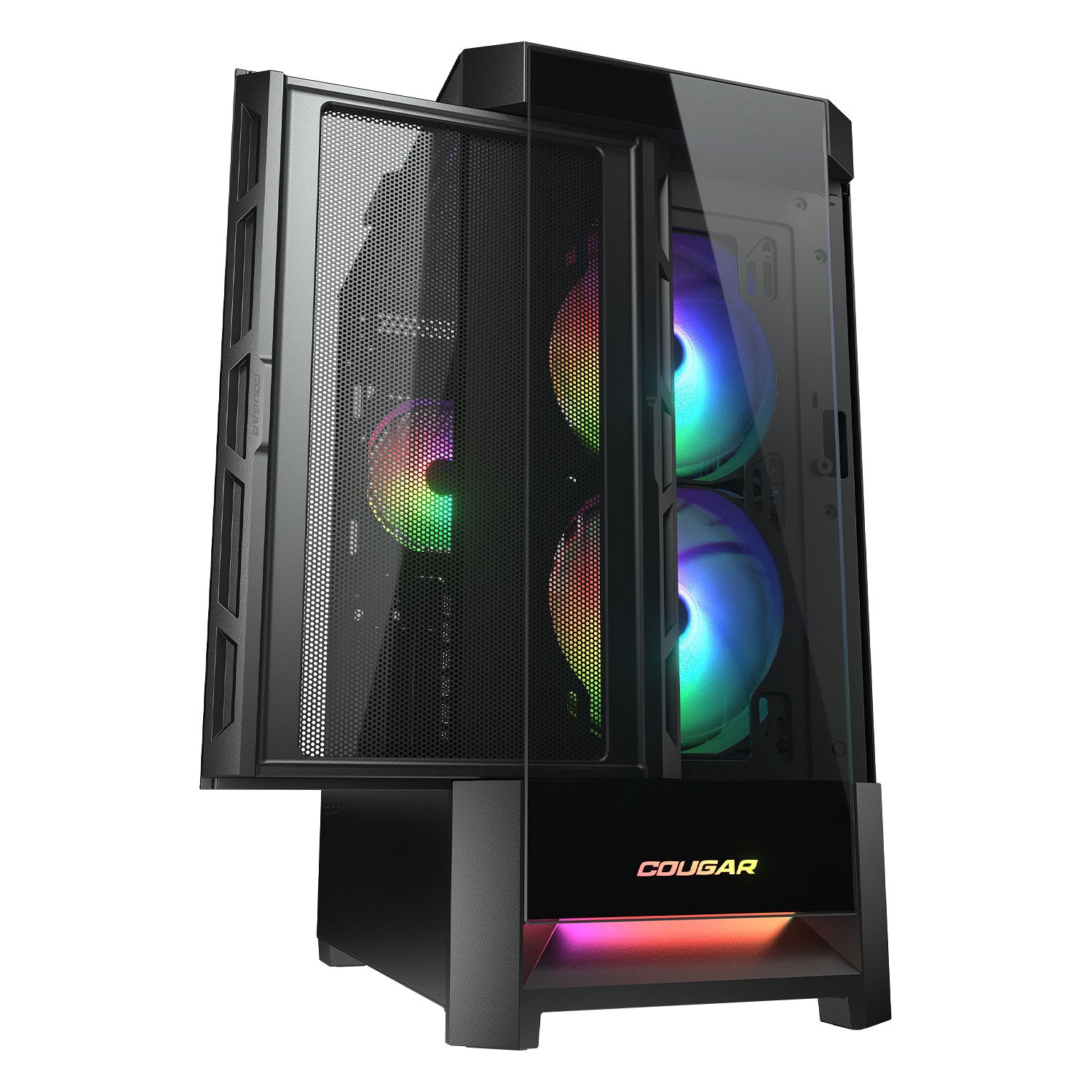 Gabinete Cougar DuoFace RGB - ATX - Negro