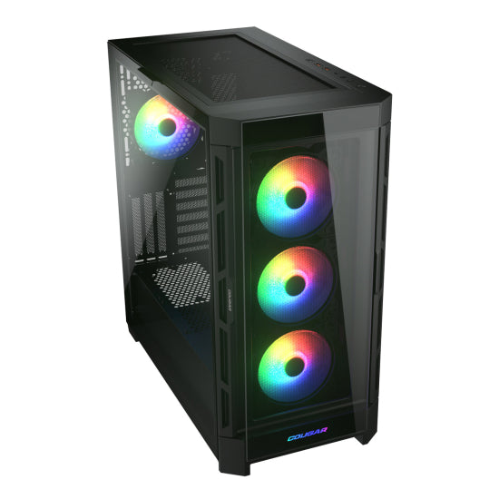 Gabinete Cougar DuoFace Duo Pro RGB - EATX - Negro