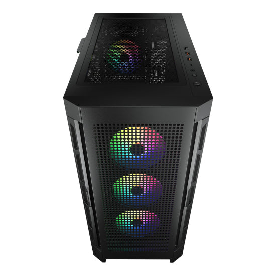 Gabinete Cougar DuoFace Duo Pro RGB - EATX - Negro