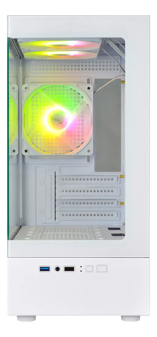 Gabinete XZEAL X-Zynergy- Micro ATX- Blanco