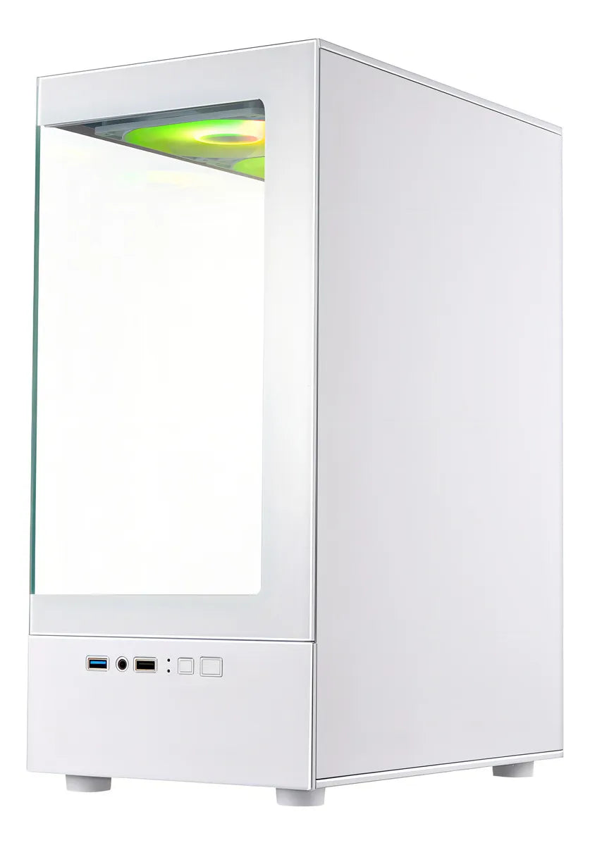 Gabinete XZEAL X-Zynergy- Micro ATX- Blanco