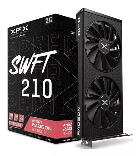 Tarjeta de Video XFX AMD Radeon RX 6600 Speedster SWFT 210 8GB