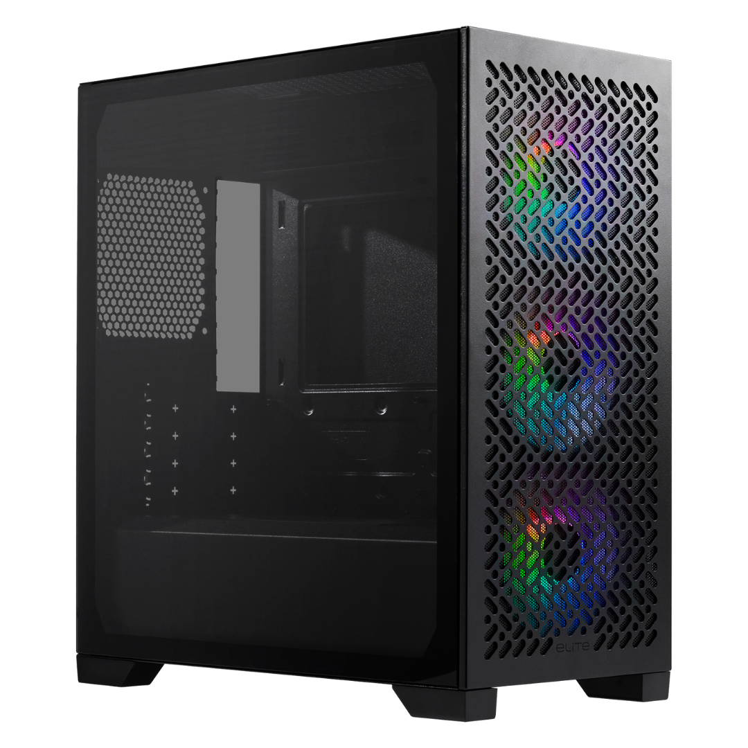 Gabinete Cooler Master Elite 302 Micro ATX + Hyper 212 Spectrum V3 + MWE Gold 650 V3