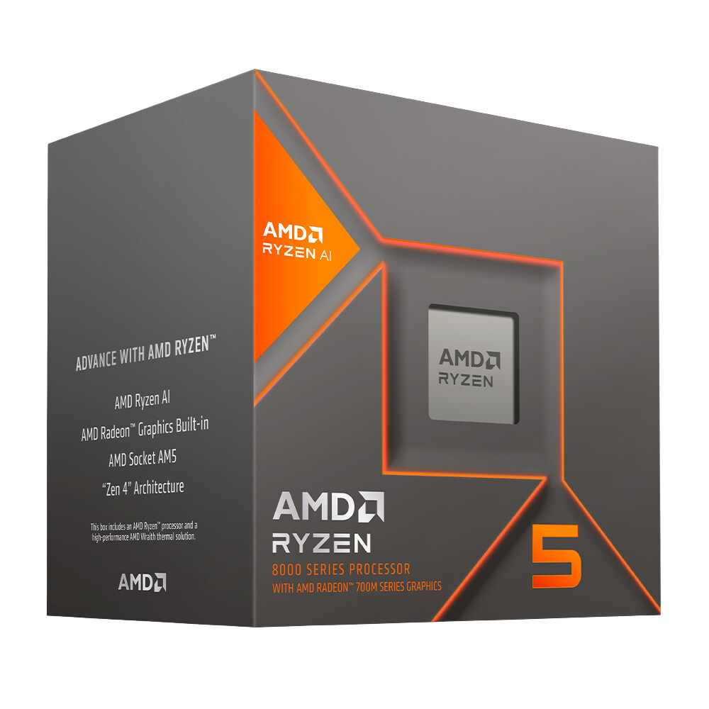 Procesador AMD Ryzen 5 8600G con Gráficos Radeon 760M - 6 Nucleos - 4.30GHz