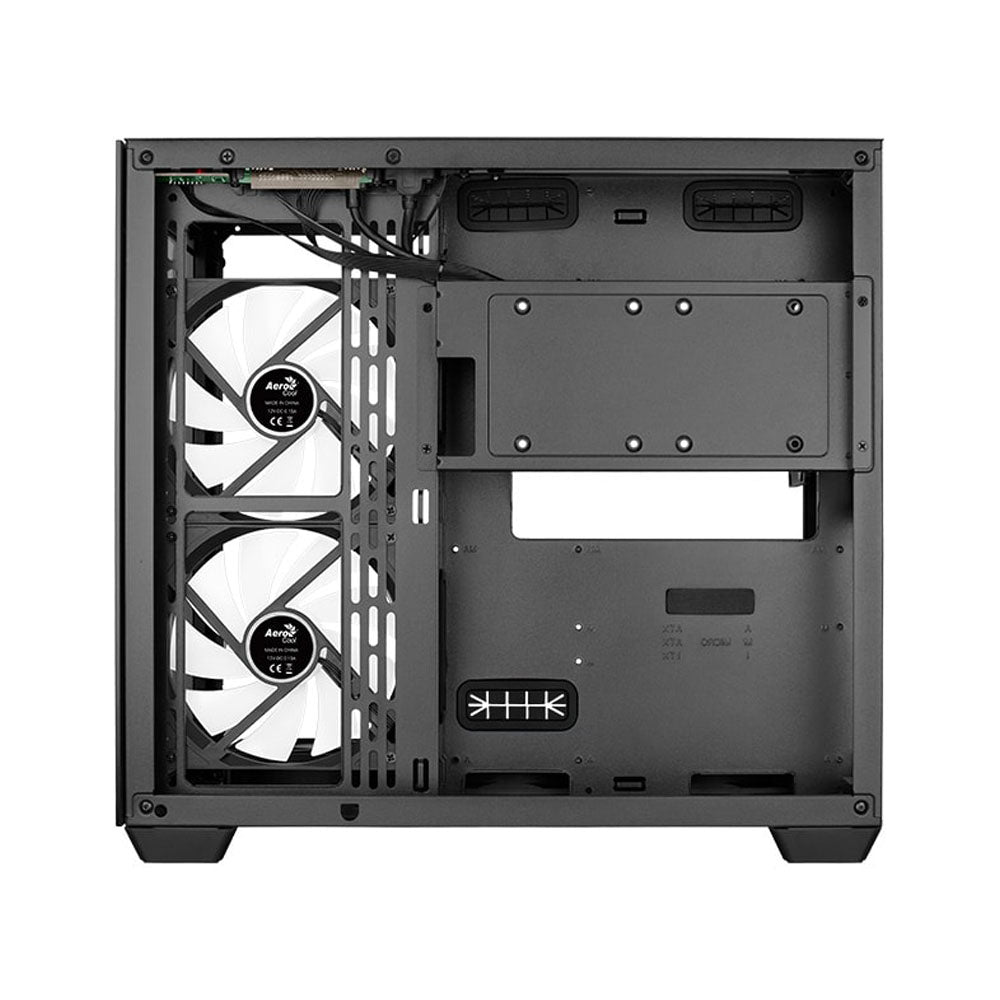 Gabinete Aerocool Dryft G-BK-V2 C/Cristal Templado RGB - ATX - Negro