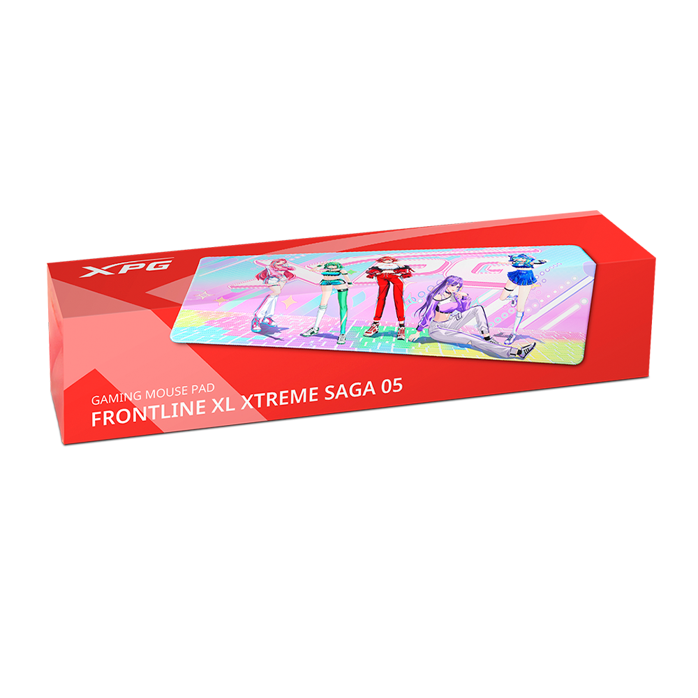Mousepad XPG Frontline Xl Xtremesaga05, Microfibra, XL 900mmx400mmx3mm.