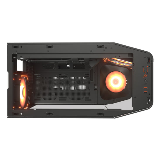 Gabinete Cougar FV270 RGB - EATX - Negro