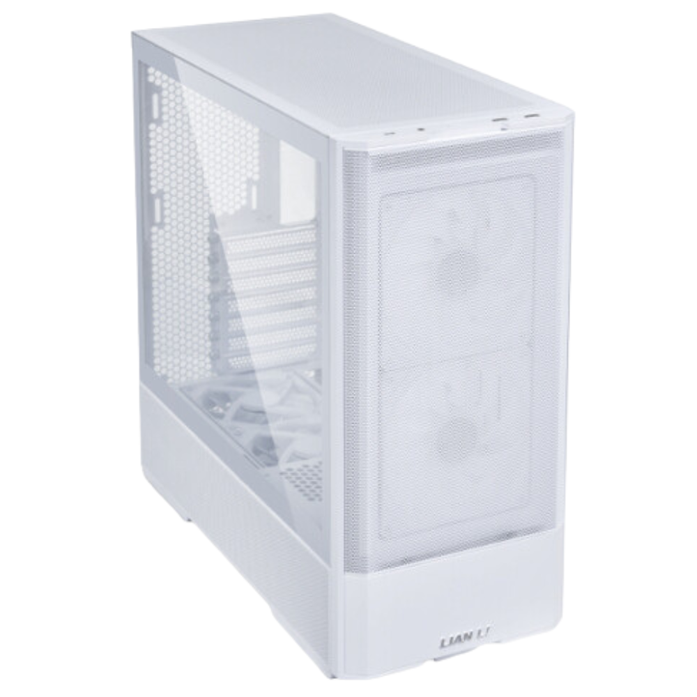Gabinete Lian Li Lancool 207 | incluye 2 Ventiladores ARGB 140mm | Cristal Templado | Malla | Blanco